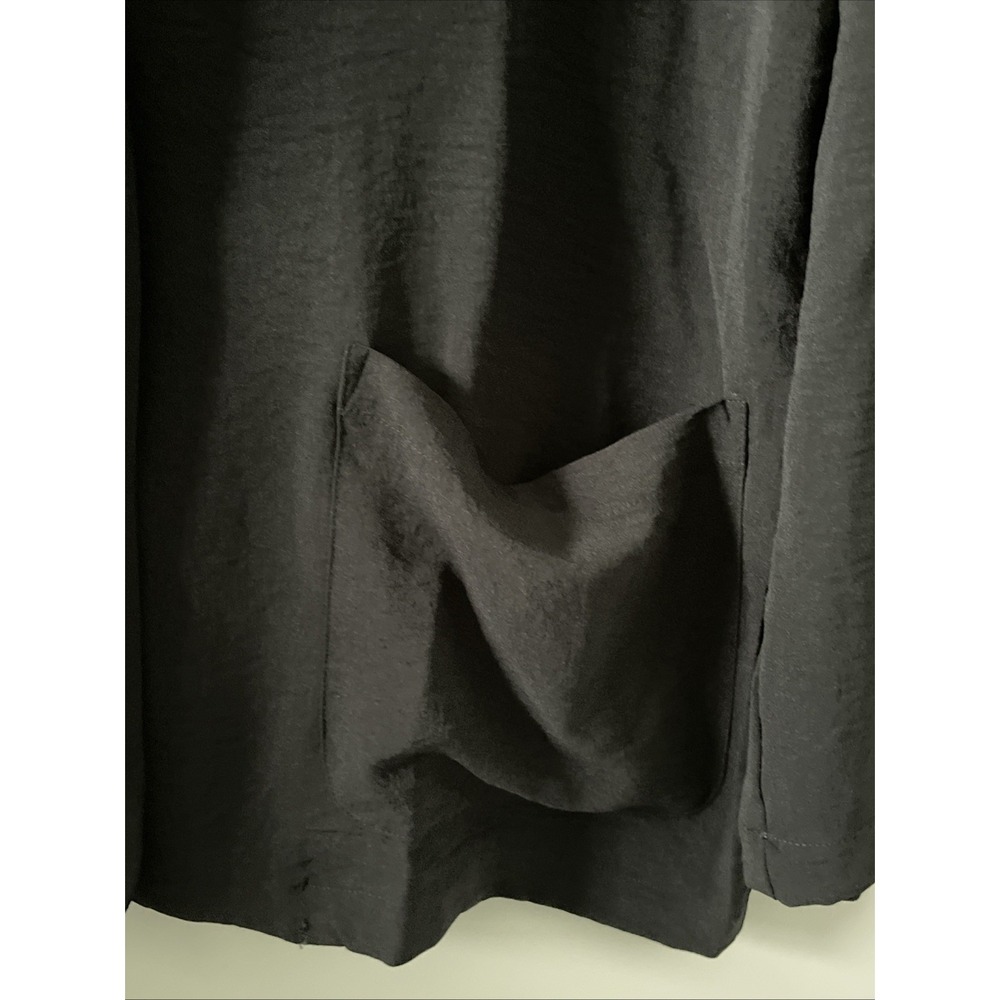 Culture Code XL Black Rhinestone Bee Blazer NWT‎ Pleated Back Jacket - Picture 3 of 16